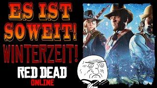 ES IST SOWEIT! - Es SCHNEET & mehr !  | Red Dead Online