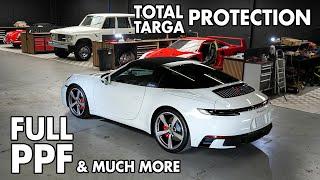 Protecting a New Porsche 992 Targa: Full PPF, Laser Rust Removal & Ceramic Coating