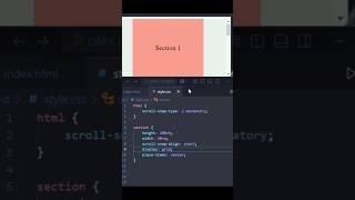 Scrolling section created by HTML CSS  #htmlfullcourse #html5 #htmltutorial #javascript #python #js