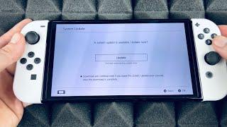 How to Update Nintendo Switch Oled Model | How to Update Software