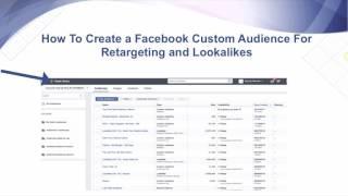 How to Create a Custom Retargeting Audience Using The Facebook Pixel