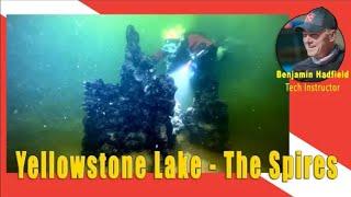 Exploring Yellowstone Lake's Ancient Underwater Spires with TEACH ME TO DIVE