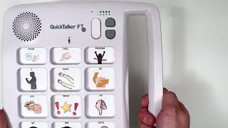 Getting Started With The AbleNet QuickTalker FeatherTouch 7, 12, and 23 Speech Devices