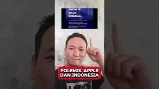 Polemik antara Apple dan Pemerintah Indonesia #shorts #beritaviral #kominfo #beritaterkini