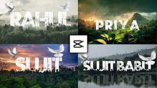 Instagram Viral Jungle Name Reels Editing | Urban Jungle Font Name Video Edit | Forest Name Edit