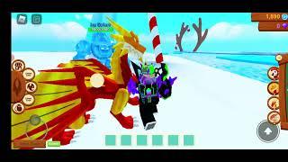 lol that is a baby dragon killing a ice golem          if you want this link in discretion