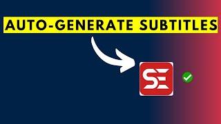 How to Automatically Transcribe and Add Subtitles to a Video Using Subtitle Edit