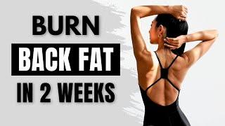 GET RID OF BACK FAT in 2 WEEKS  8 MIN Standing Workout | Bra Bulge, Armpit Fat
