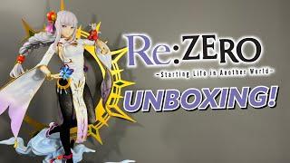 Emilia (Re:Zero) Anime Figure Unboxing!