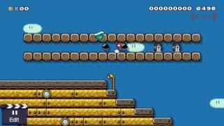 Super Mario Maker Hitbox Test