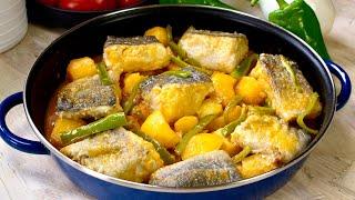 Few people cook COD LIKE THIS! Cod stew with potatoes.