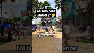 ️ Why we asked REFUND Get Your Guide App Ticket Reviews Universal Studio Singapore #shorts