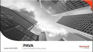 Webinar - PAVA (Public Address Voice Alarm) - Honeywell
