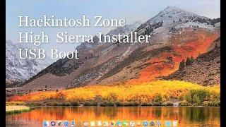 How To Hackintosh Zone High Sierra Installer USB Bootable || 2021