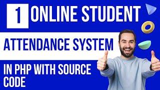 online students  attendance Management system project in PHP with source code