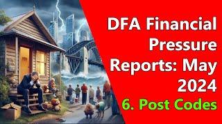 Financial Pressure Reports: May 2024 - 6.  Post Codes