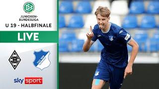 Re-LIVE  Borussia Mönchengladbach - TSG Hoffenheim | U19 Bundesliga | Halbfinale 1 - Hinspiel