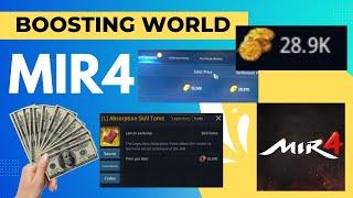 Mir4 Global | How You Can Earn Money in MIR4 Boosting World!