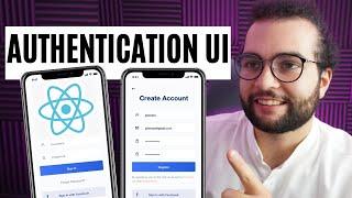 React Native Login Authentication PART 1 (step-by-step tutorial)