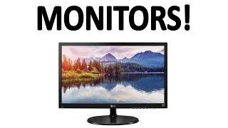 How do computer monitors work?