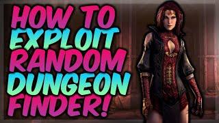 HOW TO EXPLOIT RANDOM DUNGEON FINDER IN ESO! | UNDAUNTED CELEBRATION (Elder Scrolls Online Guide)