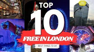 EXPLORE LONDON FOR FREE | Top 10 FREE Things To Do In London