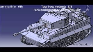 Tiger I with Catia V5