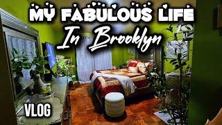 MY FABULOUS LIFE IN BK NY: Random Vlog | Clean and decorate bedroom. #Christmasdecor