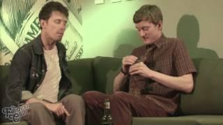 James Acaster, interviewed by David Quirk, in the Green Room at The Jameson Festival Club