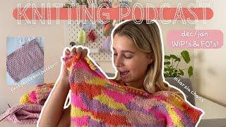 finally knitting my first petite knit pattern! | knitting podcast ep. 6