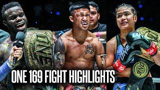 ONE 169 All Fight Highlights ️