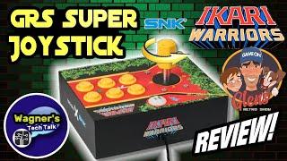 GRS IKARI Warriors Super Joystick: Setup and REVIEW!