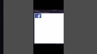 HTML CSS Facebook logo shape #shorts