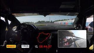 Lamborghini Aventador SVJ full onboard record lap at Nürburgring