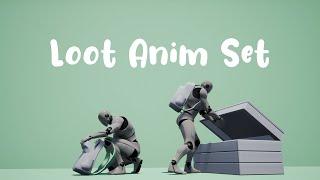Looting animations for Unreal Engine and Unity