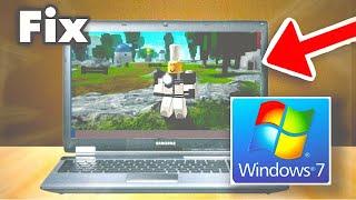 how to fix your windows 7 system is too outdated roblox (fix your windows 7 system outdated roblox)