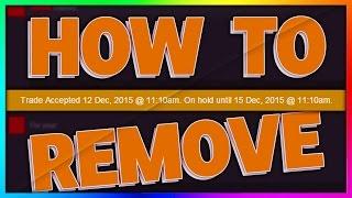 How To Remove Steam Trade Hold! (72 Hour Trade Hold FIX)