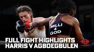 Tayla Harris battered in BRUTAL fashion  I Harris v Agboegbulen Full Fight Highlights I Fox Sports