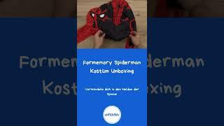 Formemory Spiderman Kostüm Unboxing #shorts #formemory #spiderman #kostüm #unboxing