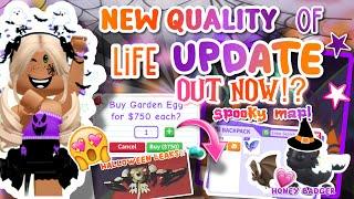 NEW QUALITY OF LIFE UPDATE + HALLOWEEN LEAKS! 