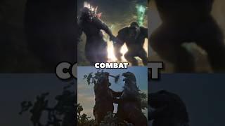 Evolved Godzilla & Kong vs Showa Godzilla & Showa Kong | Godzilla x Kong: The New Empire | #edit