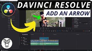 How To Add An Arrow In DaVinci Resolve | DaVinci Resolve Editing Tutorial