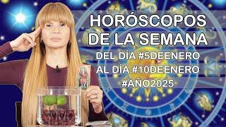 Horoscopos de la Semana del dia #5deEnero al dia #10deEnero #riqueza