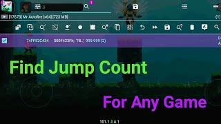 How to find value hack jump count with gameguardian