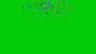 Confetti Green Screen Effect
