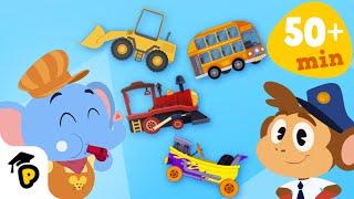 Fun-filled adventure in Panda City | Vehicles for kids | Kids Learning Cartoon | Dr. Panda TotoTime