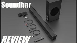 REVIEW: Pheanoo P27 Wireless Soundbar Subwoofer Speaker System! (Surround Sound 2.1)