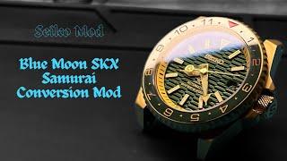 Seiko Mod - Blue Moon SKX Samurai Conversion Mod