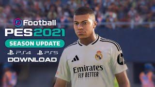 PES 2021 Next Season Patch UPDATE OPTION FILE 2025 PS4 PS5 PC