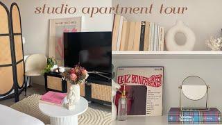 323 sq ft studio apartment tour